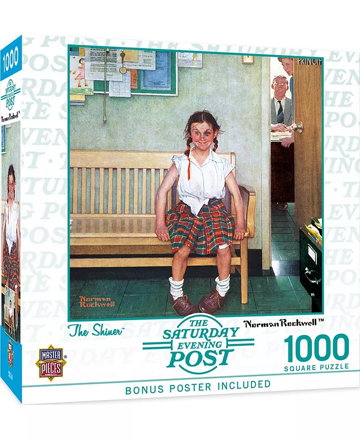 MasterPieces Puzzles Saturday Evening Post - The Shiner 1000 Piece Puzzle - Mycitystee