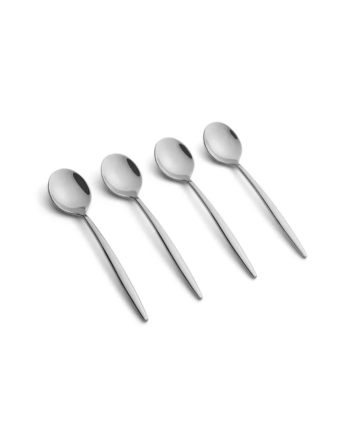 Cambridge Silversmiths Gaze Mirror Demi Spoon Set， 4 Piece - Mycitystee