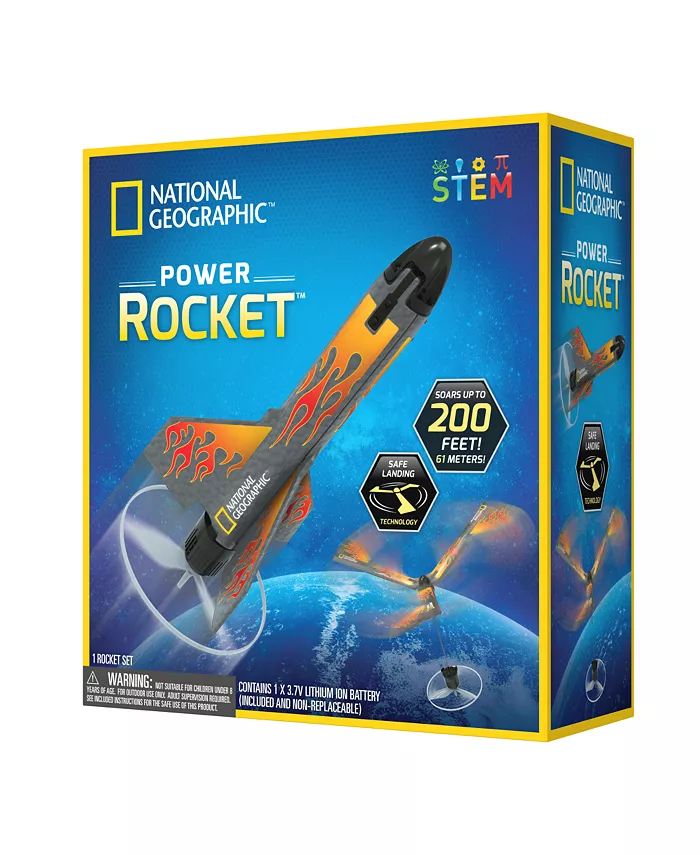 National Geographic Natioanl Geographic Motorized Rocket - Mycitystee