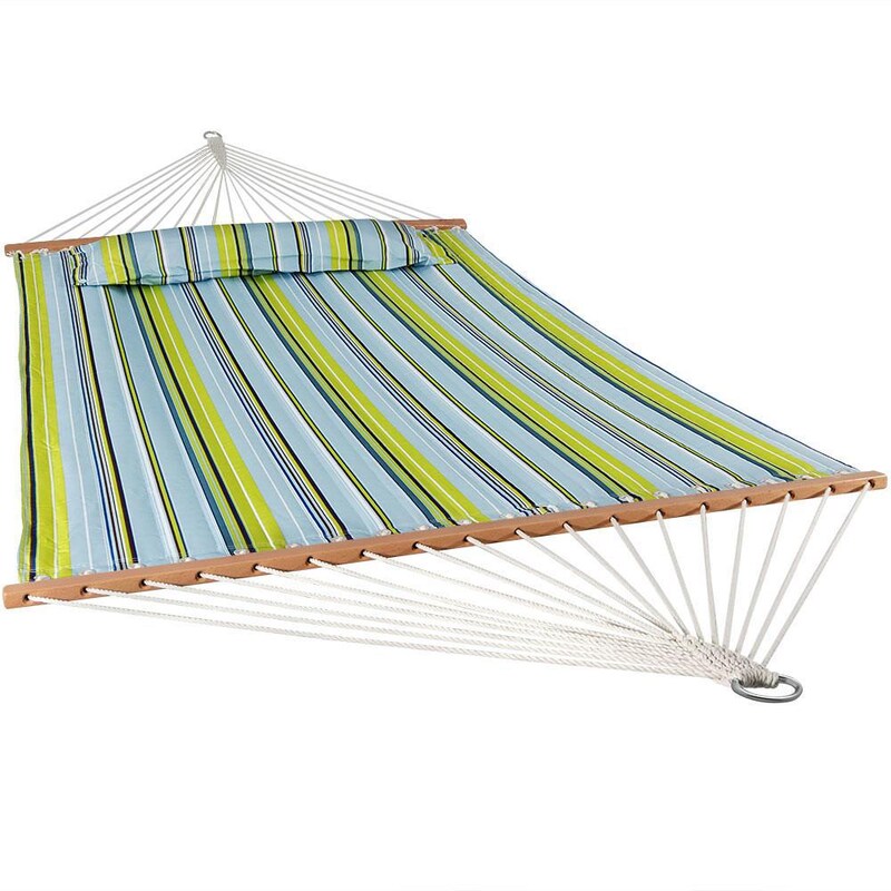 Ultimate Patio Quilted Hammock w/ Spreader Bars - Mycitystee