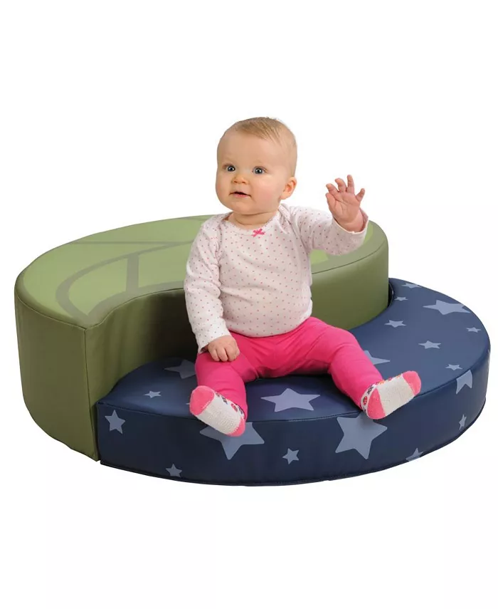 Kaplan Early Learning Infant and Toddler Nature Climber - Two Level Indoor Active Structure - Mycitystee
