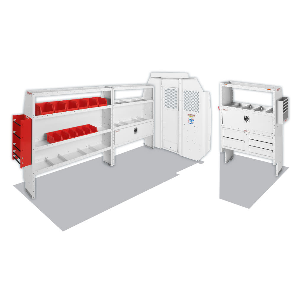 Electrical Contractor Package for High-Roof, 136 Inch Wheel Base RAM ProMaster Vans - Mycitystee