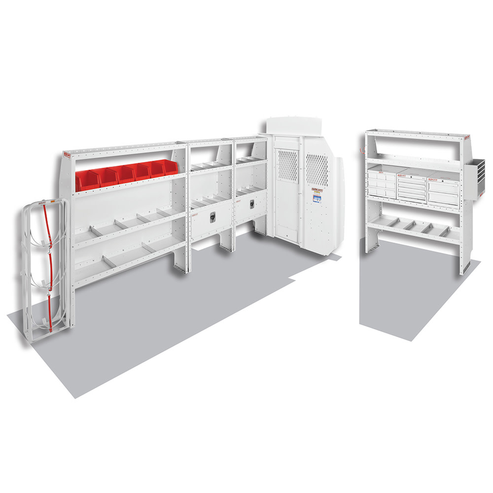 HVAC/ Mechanical Package for High Roof, 148 Inch Extended Inch Wheel Base Ford Transit Vans - Mycitystee