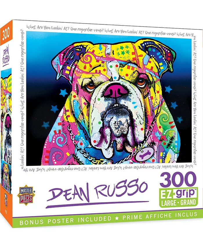 MasterPieces Puzzles Dean Russo - What Are You Looking At? 300 Piece Puzzle By Dean Russo - Mycitystee