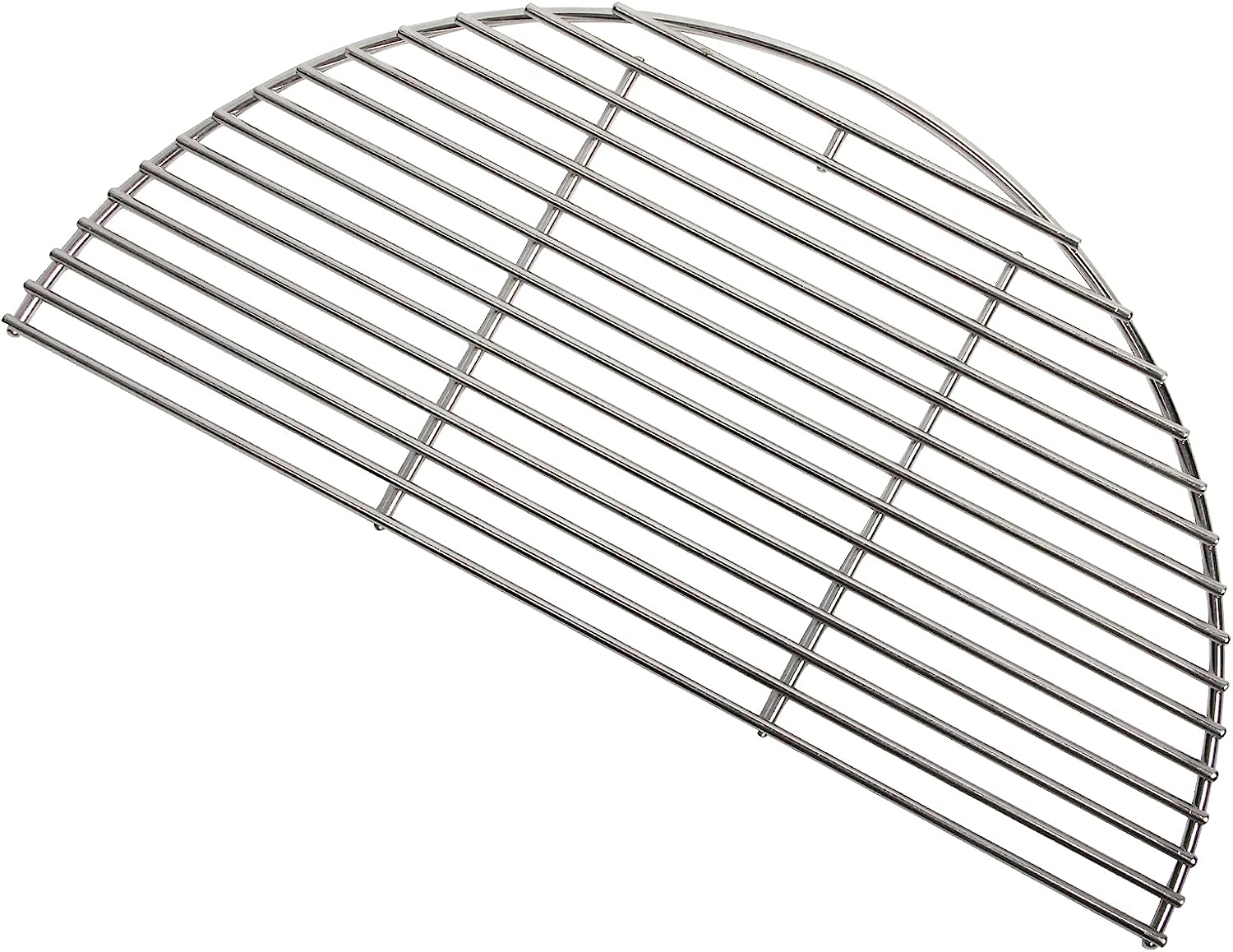 24’’ Half Moon Cooking Grid Grate for Kamado Joe Big Joe BJ-HCIGRIDDLE, XLarge Big Green Egg 24 Inch Ceramic Grills - Mycitystee