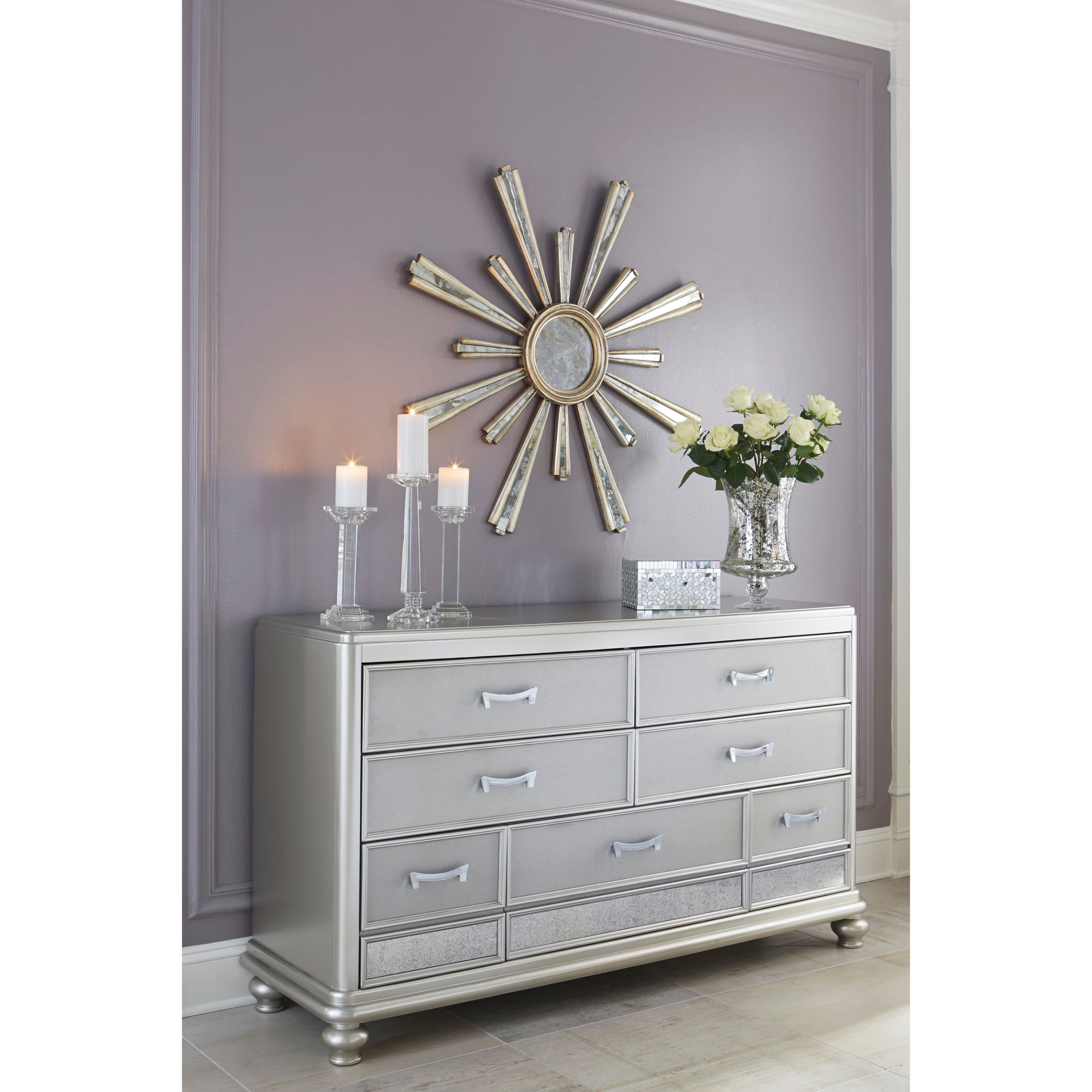 Signature Design by Ashley Coralayne Silver Dresser - - 11985145 - Mycitystee