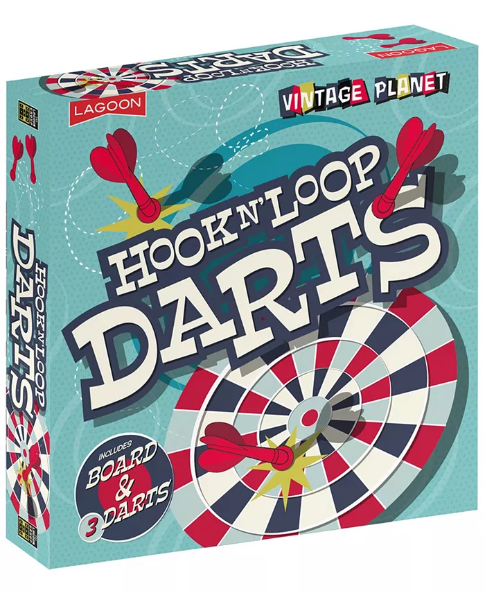 The Lagoon Group Vintage-Like Planet Hook N' Loop Darts - Mycitystee