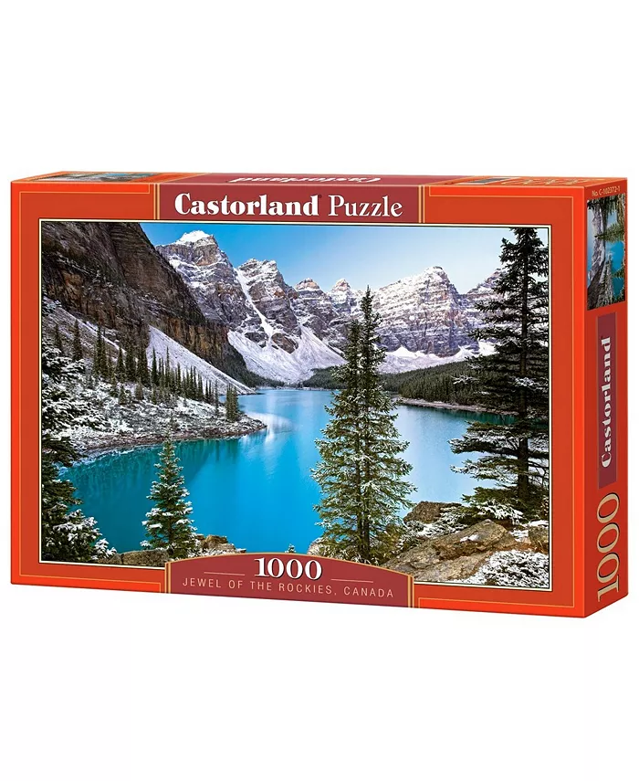 Castorland the Jewel of the Rockies， Canada Jigsaw Puzzle Set， 1000 Piece - Mycitystee