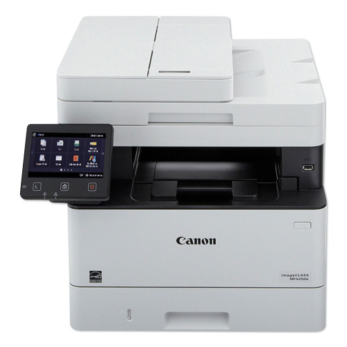 Canon imageCLASS MF445dw Black and White Compact Multifunction Printer， Copy/Fax/Print/Scan (3514C004) - Mycitystee