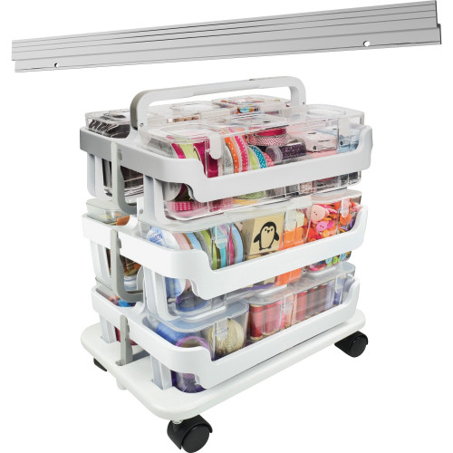 Deflecto Stackable Caddy Organizer Caddy Bundle (329003BB) - Mycitystee