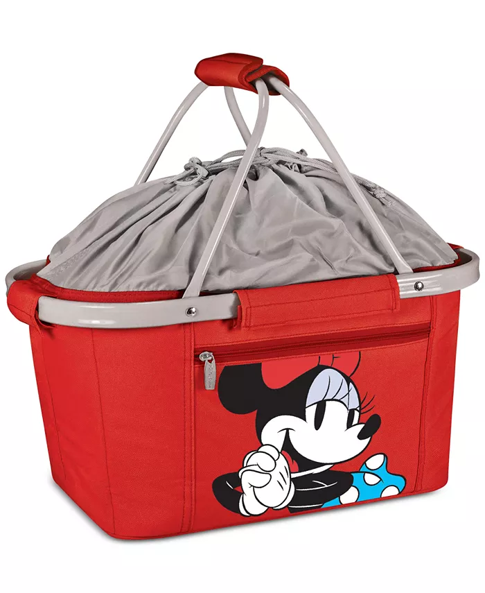 Disney Minnie Mouse - 'Metro Basket' Collapsible Cooler Tote Red - Mycitystee