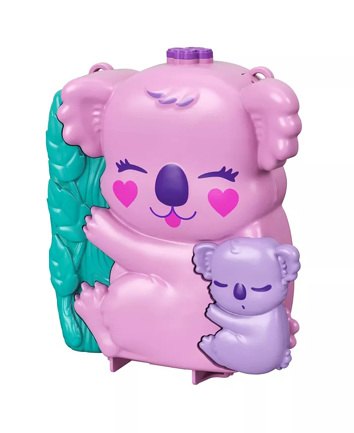 Polly Pocket Koala Adventures Purse Accessories， 2-In-1 Toy - Mycitystee