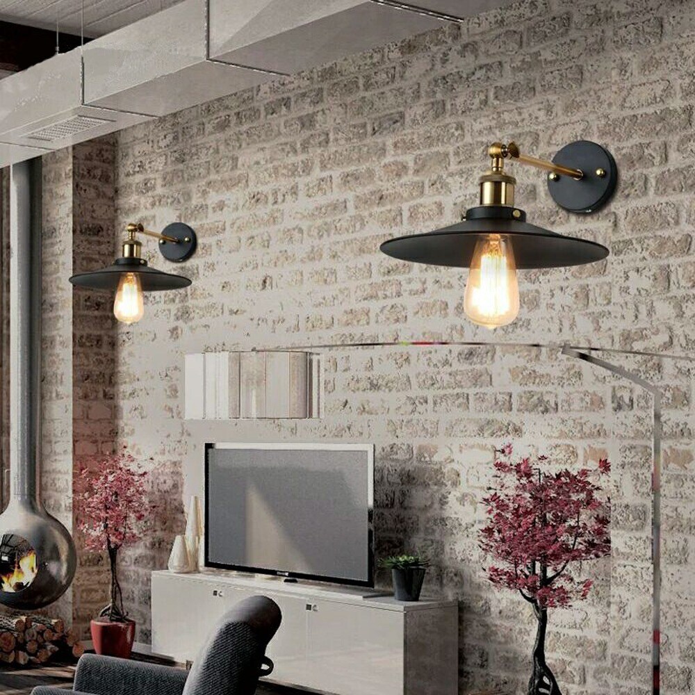 Dorothy Black Edison 1-light Wall Sconce - Mycitystee