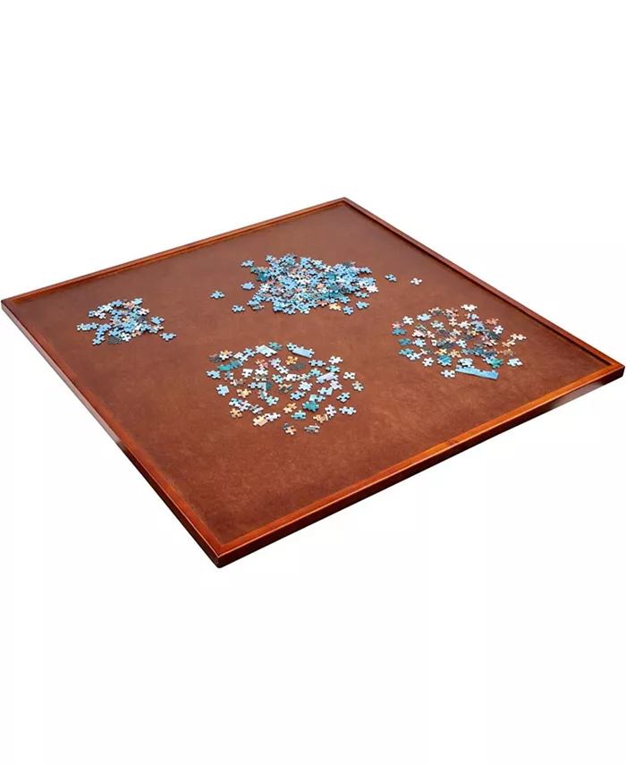 Jumbl 1500pc Spinner Puzzle Board， 360anddeg Rotation Jigsaw Puzzle Table - Mycitystee