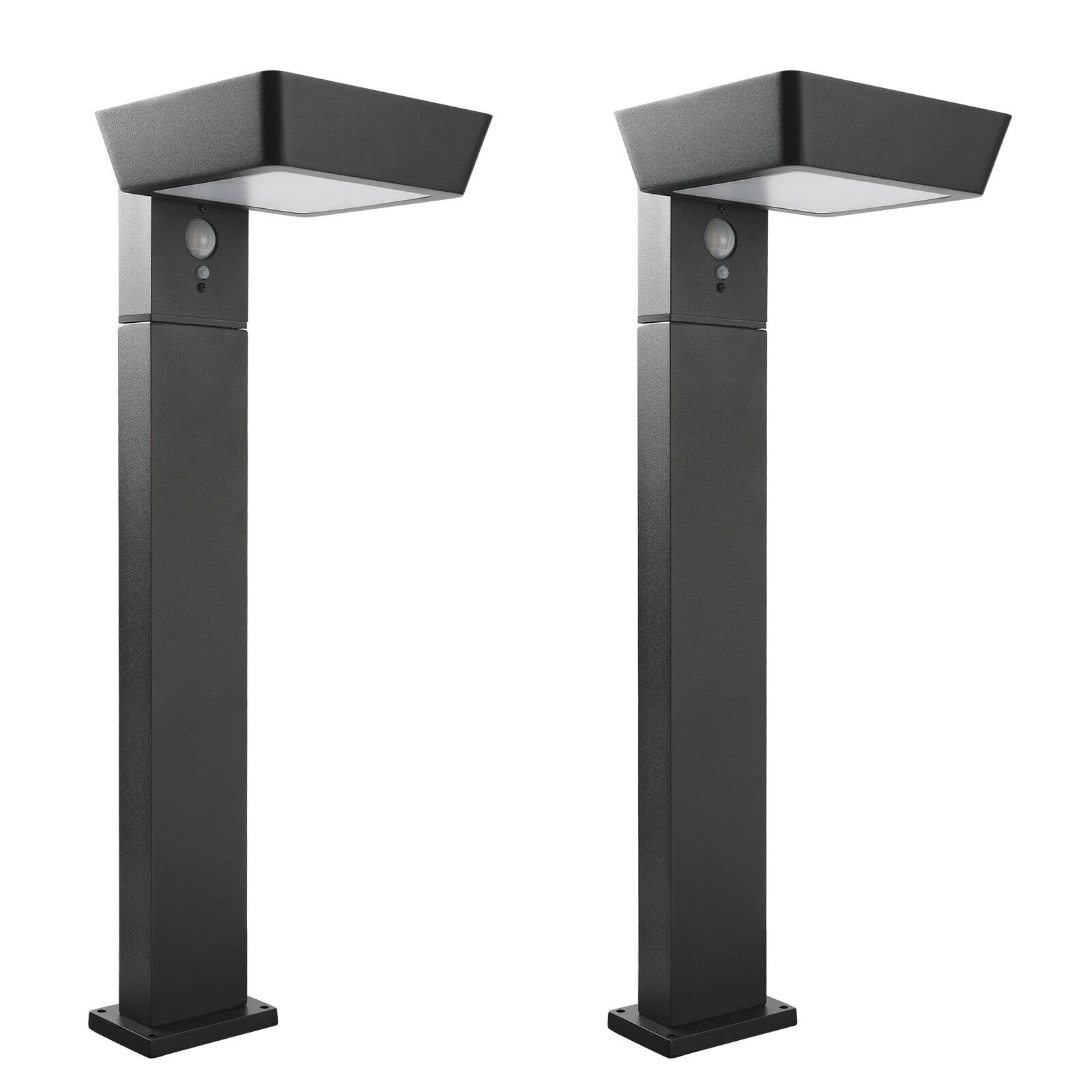 2-Pack Solar Outdoor Light Pathway Dusk to Dawn Garden Lighting 1985 - 1985-600-2B - Mycitystee