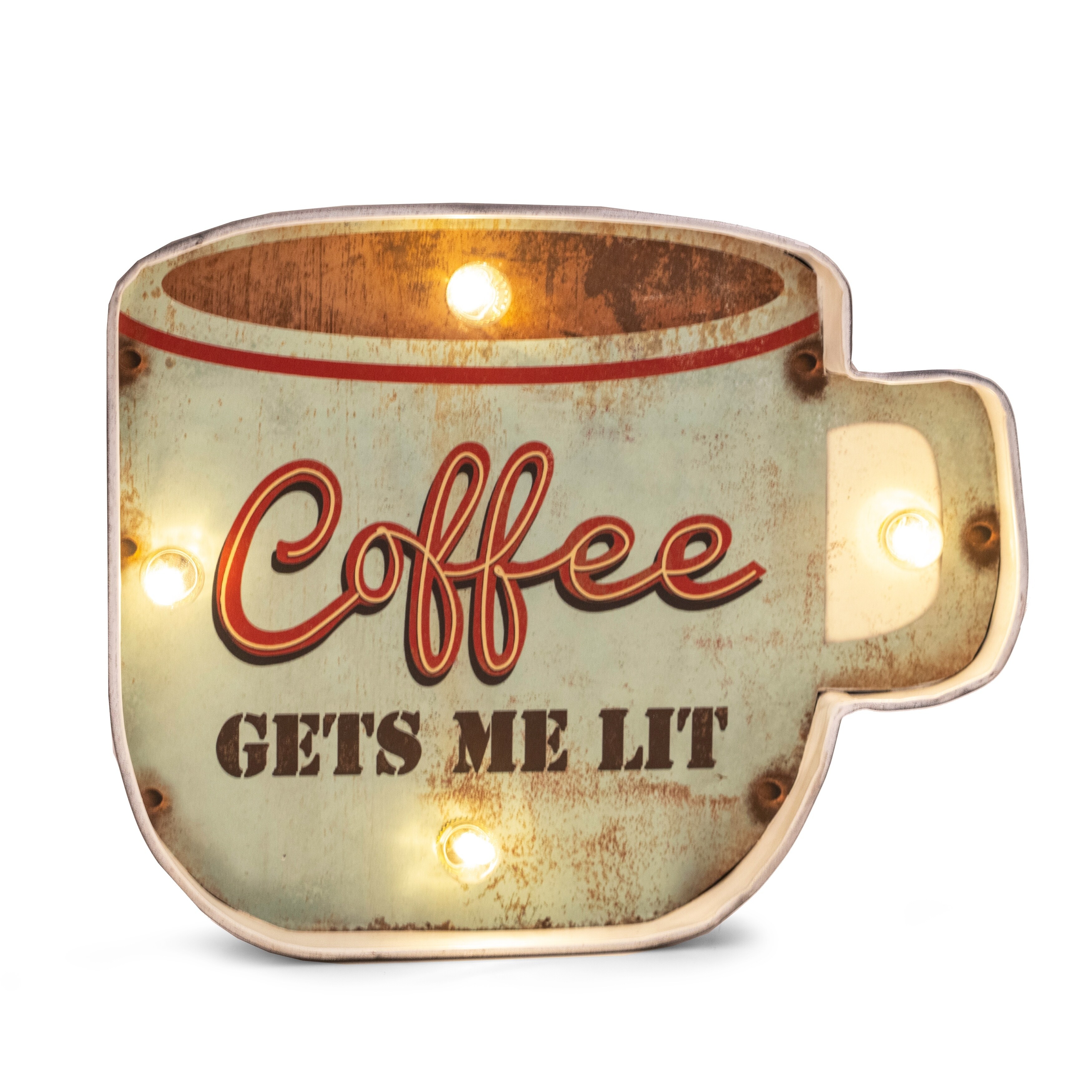 Coffee Gets Me Lit Wall Décor - Mycitystee