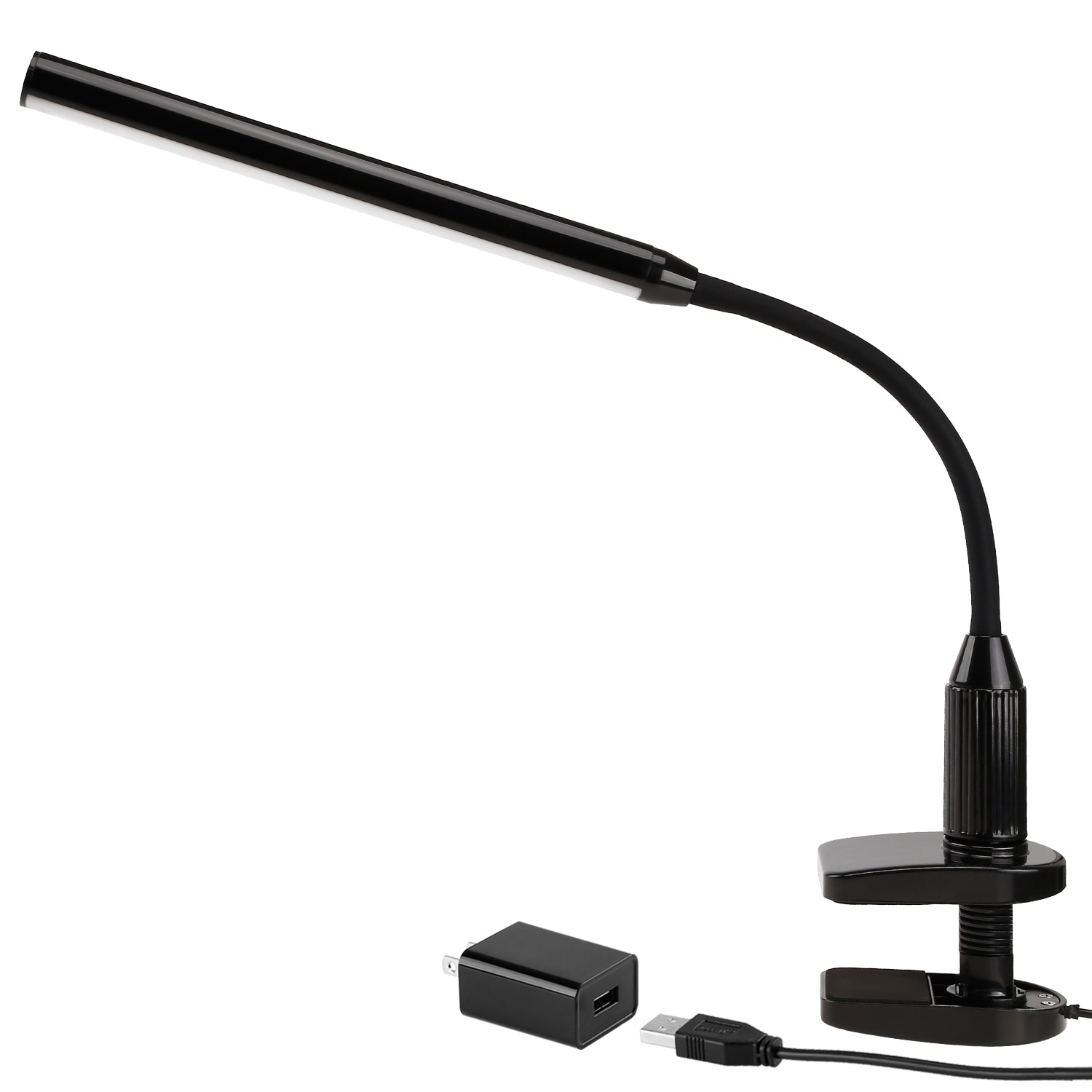 Dimmable Clamp Desk Lamp， Touch Control， Memory Function， for Home， Office， 4000K - Mycitystee