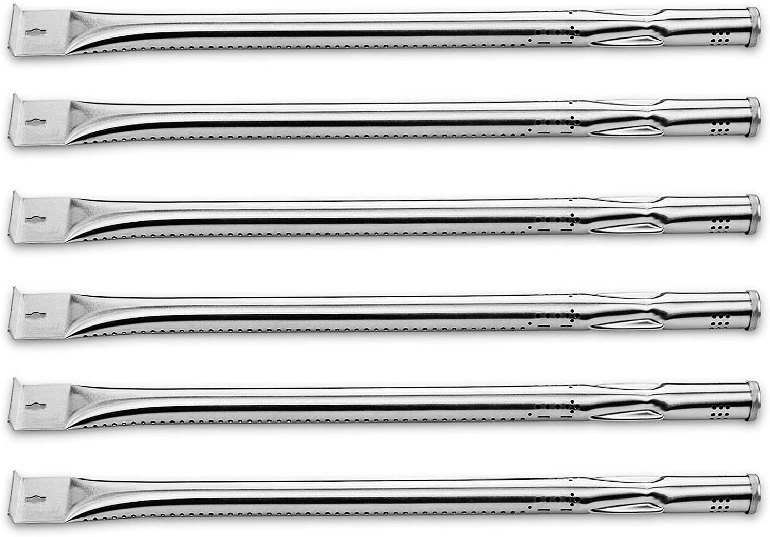 Burner Tubes Kit for Megamaster 720-0983, 720-0983C 6 Burner Grills - Mycitystee