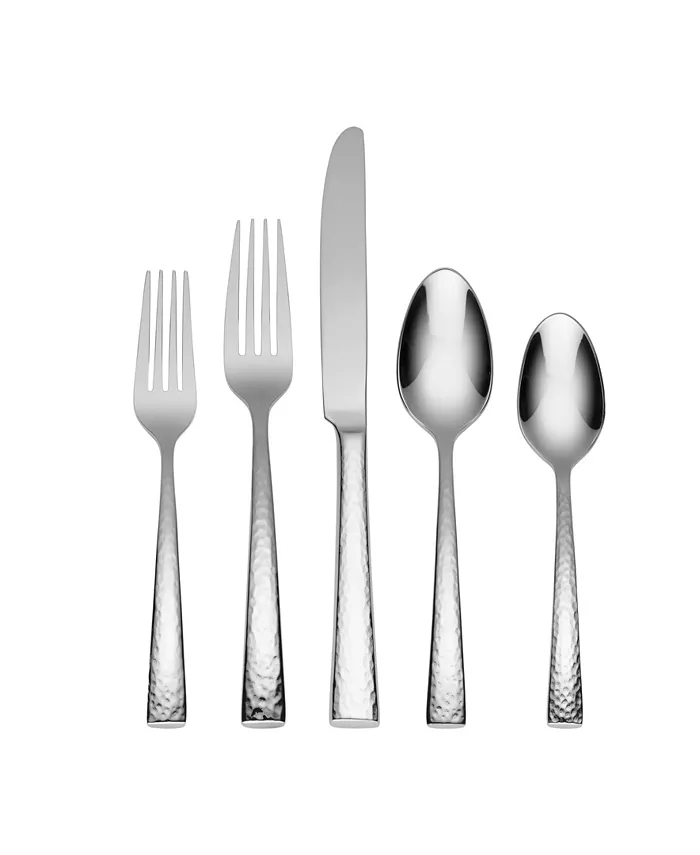 Oneida 18 10 Stainless Steel Cabria 20-Pc. Flatware Set， Service for 4 - Mycitystee