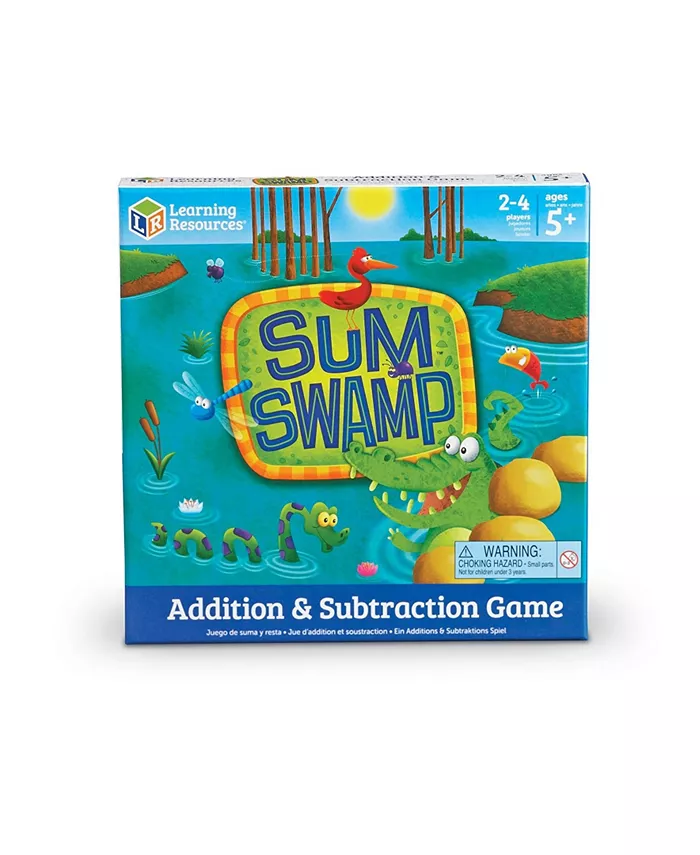 Learning Resources Sum Swamp Addition Subtraction Game - Mycitystee