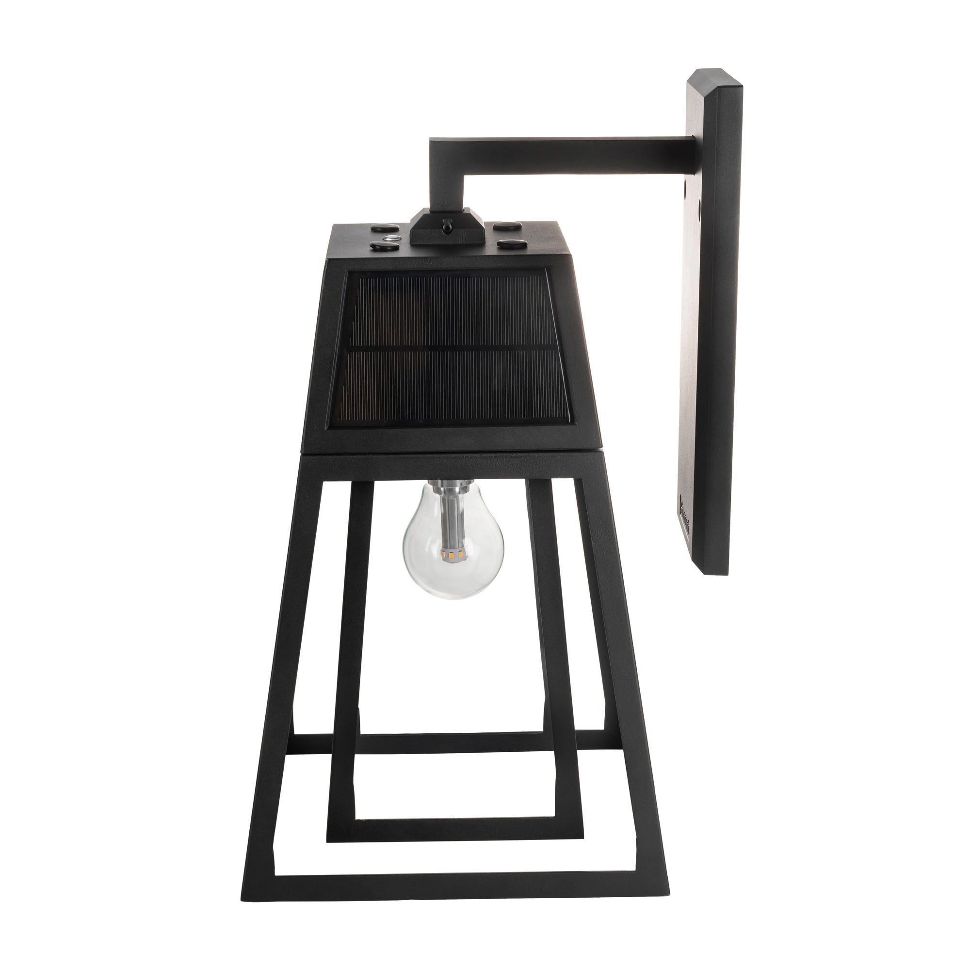 Aria Solar Wall Light - Black - Mycitystee