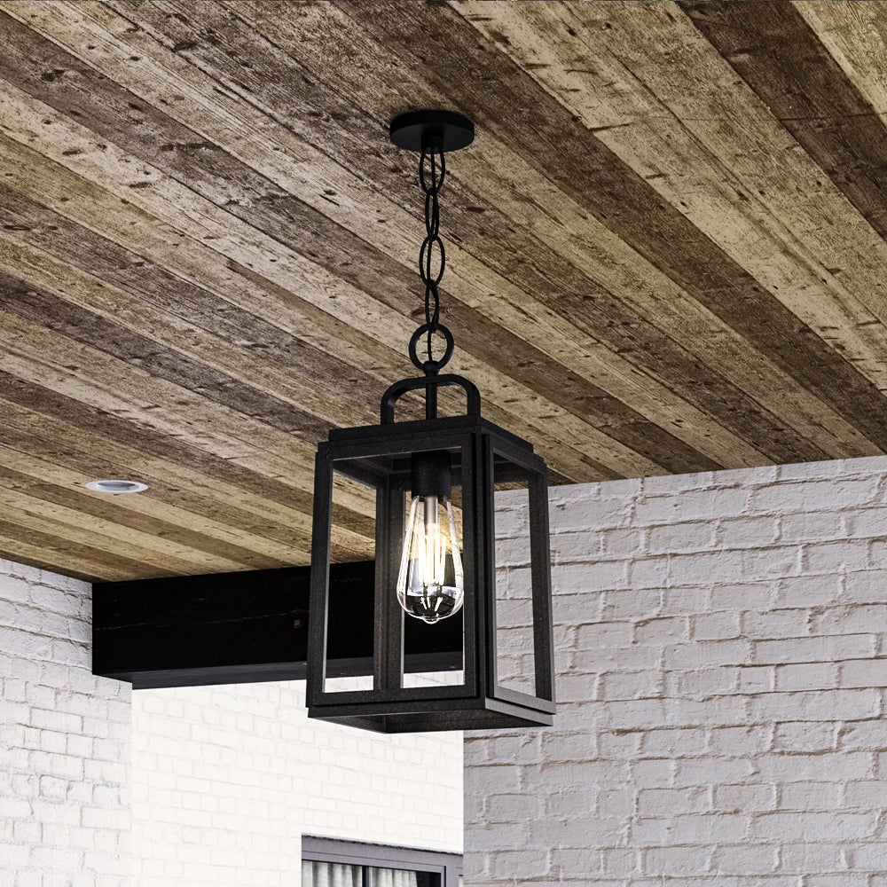 Luxury Farmhouse Outdoor Pendant， 15.375