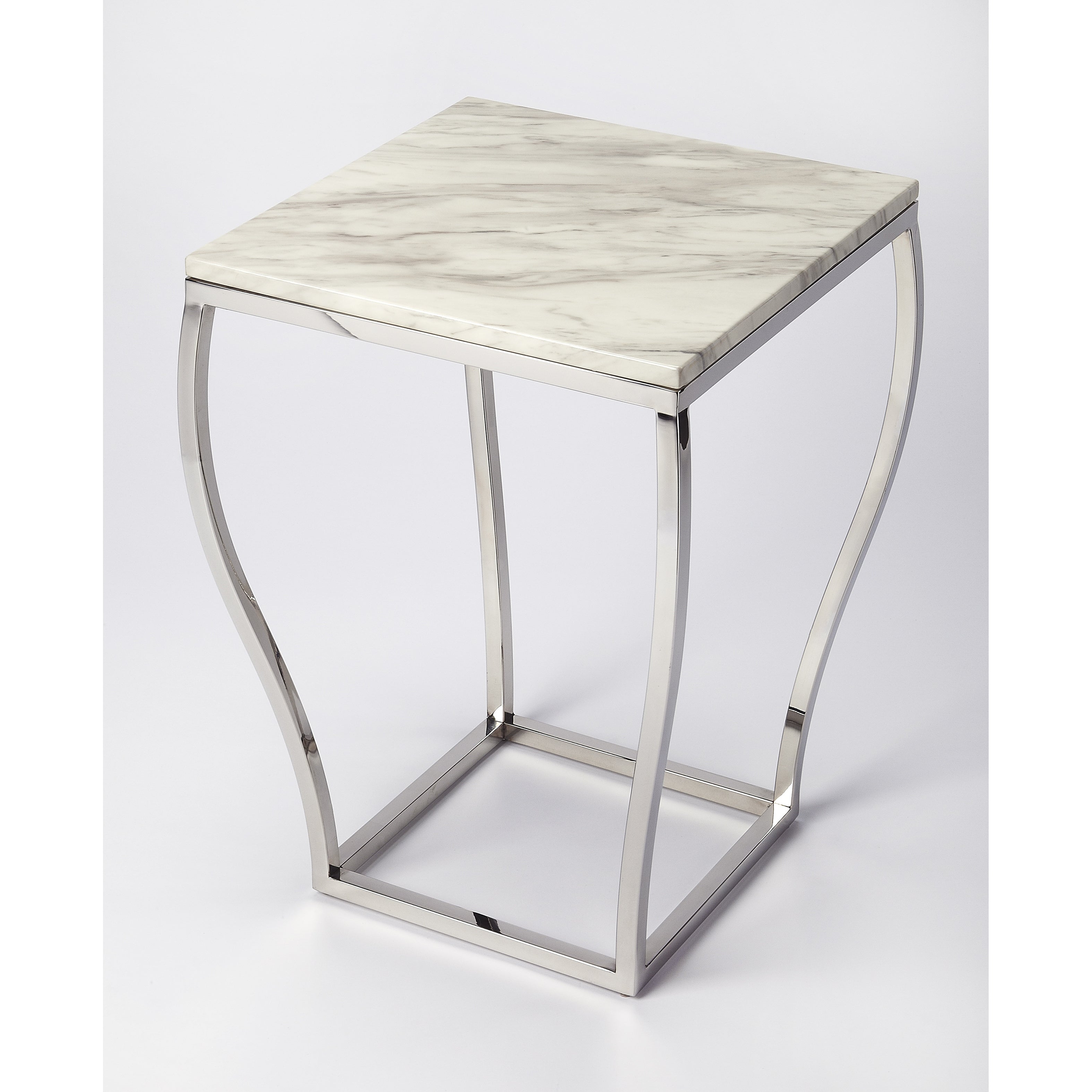 Butler haley Marble and Metal End Table - Mycitystee