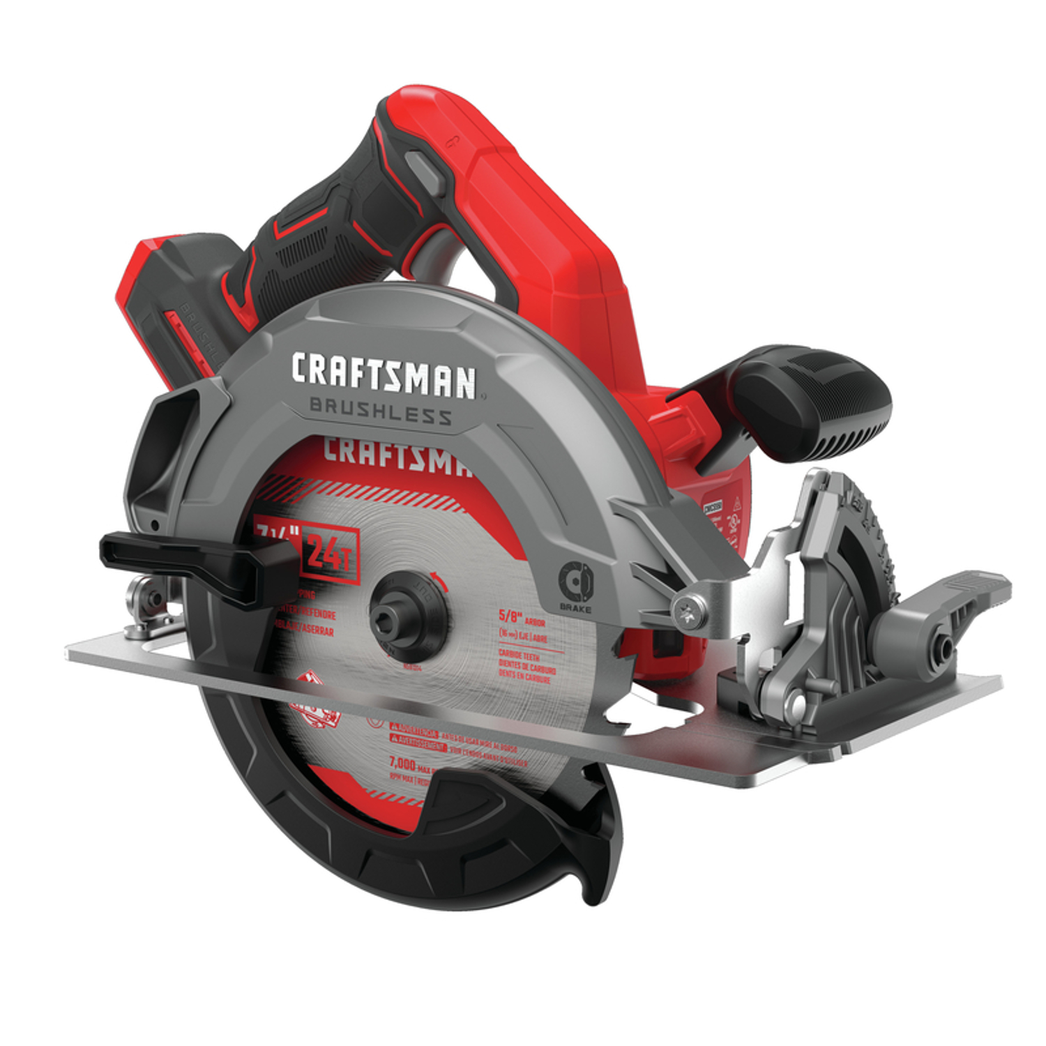 Craftsman V20 7-1/4 in. Cordless Brushless Circular Saw Tool Only - Mycitystee
