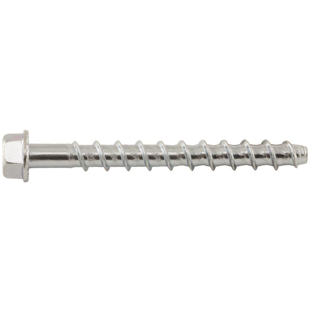 DEWALT Screw Anchors Screwbolt Screw Anchor 1/4IN x 3IN QTY: 100 - Mycitystee