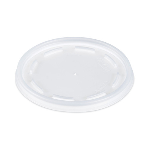 Dart Plastic Lids， Fits 12 oz to 24 oz Foam Cups， Vented， Translucent， 100/Pack， 10 Packs/Carton (16JL) - Mycitystee