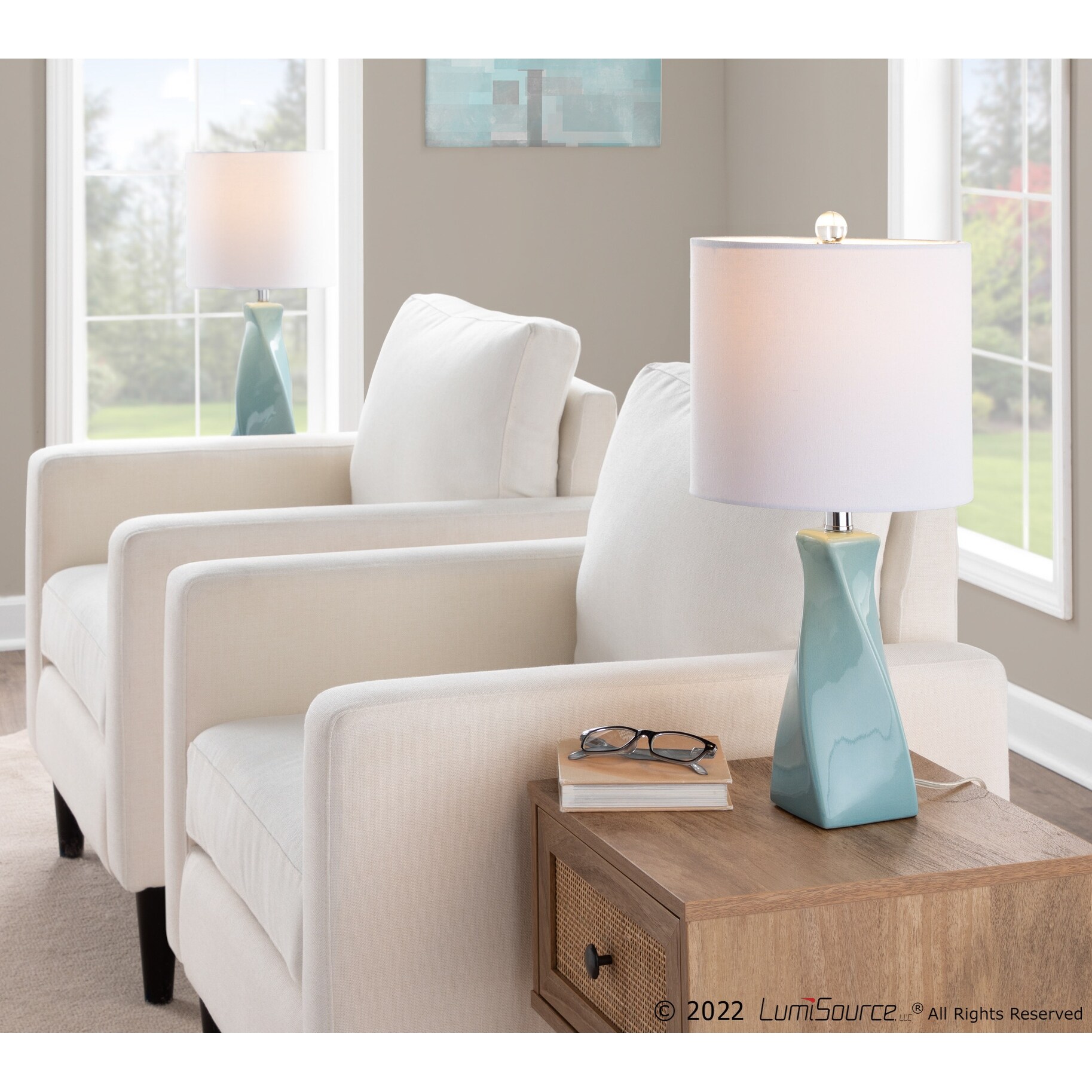 Carson Carrington Bogesjo Ceramic Accent Lamp - Mycitystee