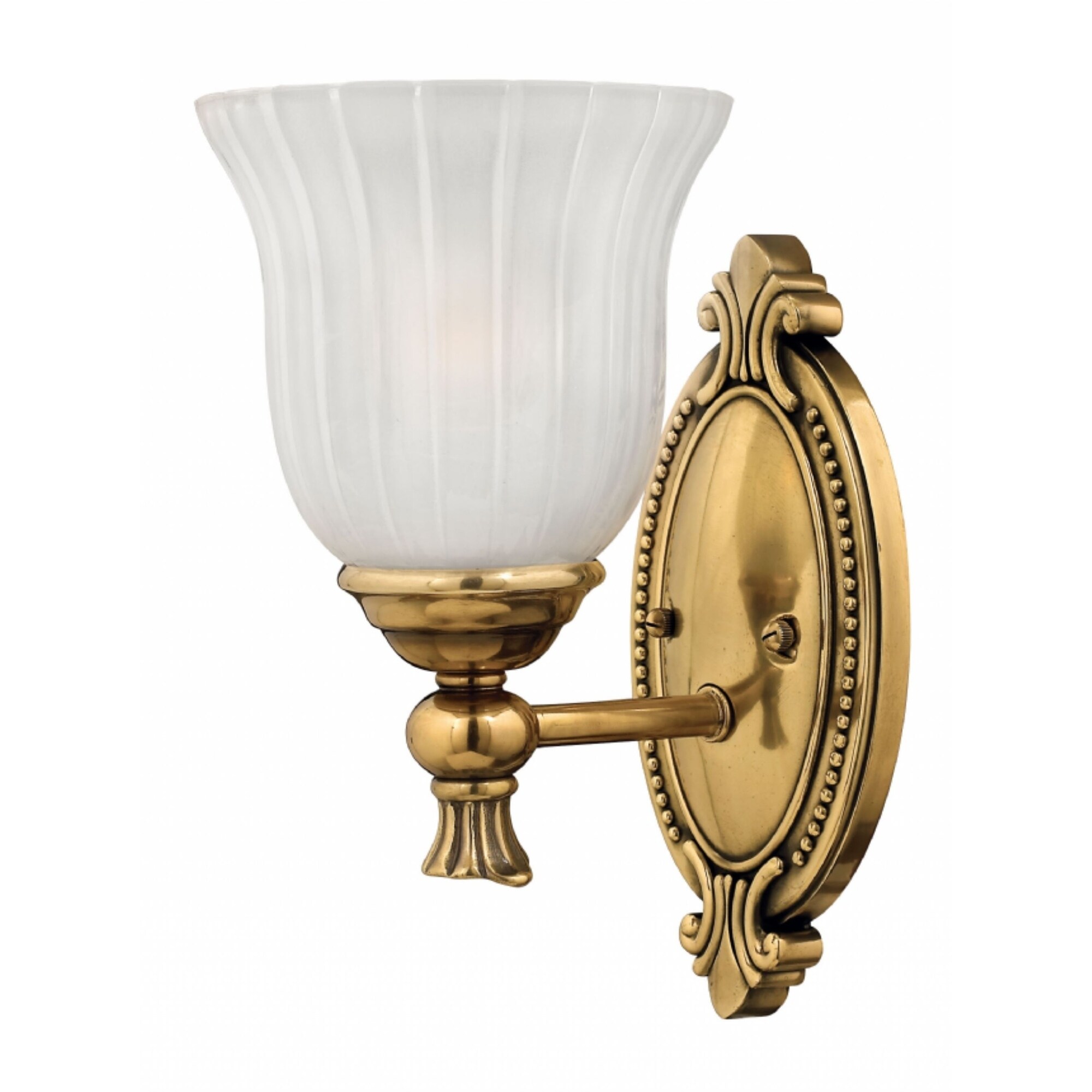 Hinkley Francoise 1-Light Sconce in Burnished Brass - Mycitystee