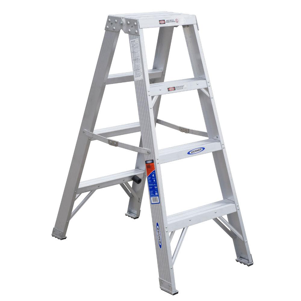 4 Ft. Aluminum Twin-Step Ladder Type IA - Mycitystee