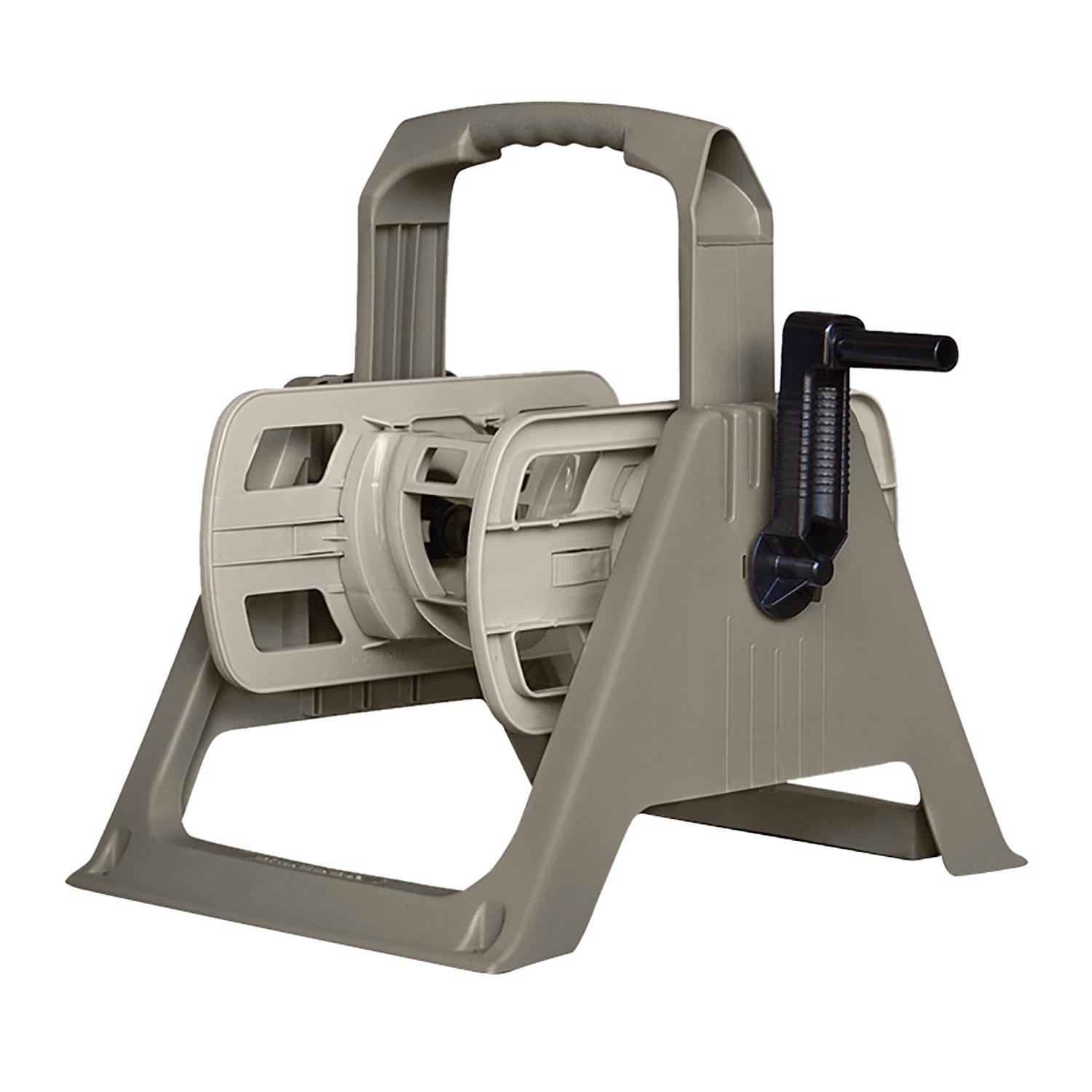 Suncast Hose Handler 100 ft. Taupe Retractable Wall Mounted Hose Reel - Mycitystee