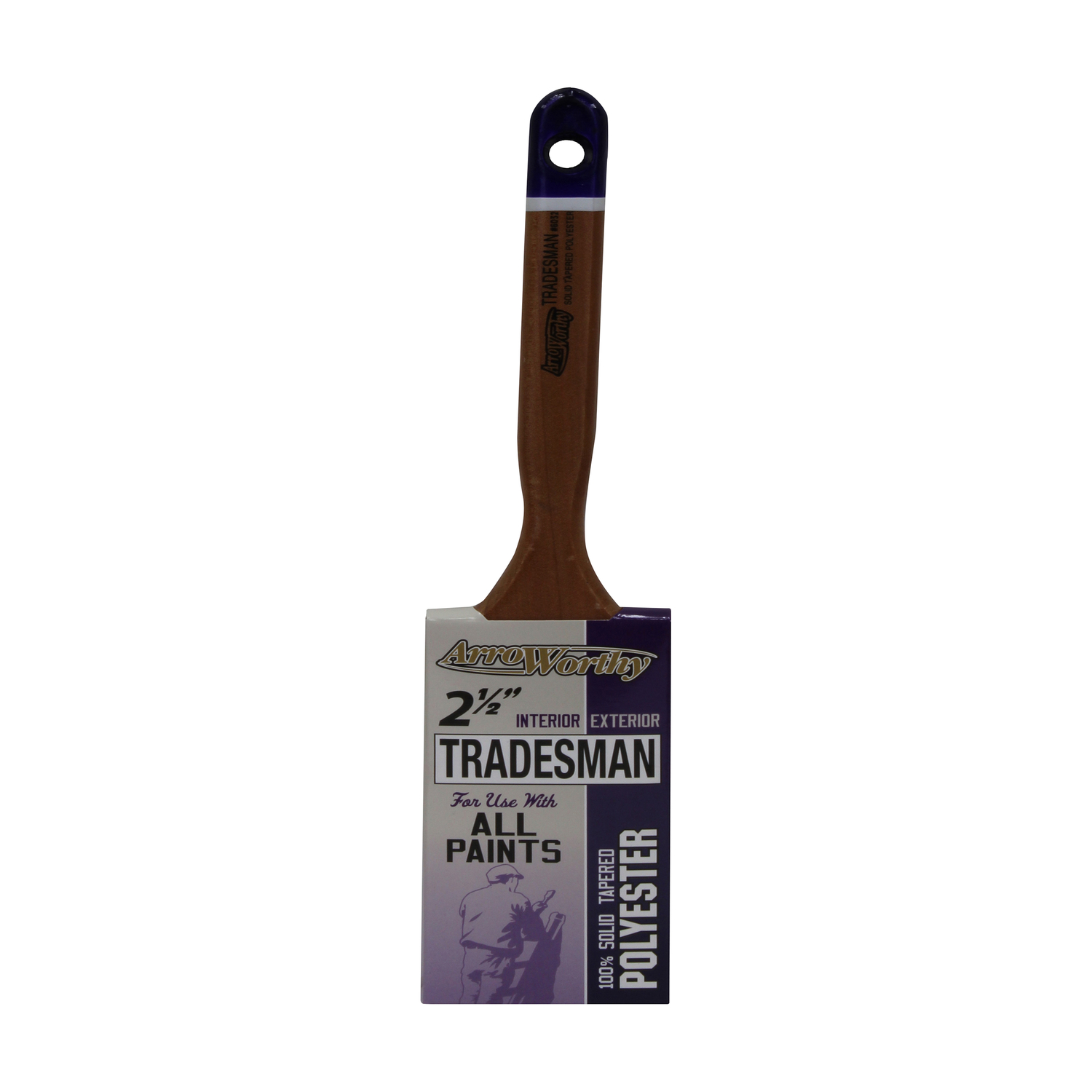 Arroworthy Tradesman 2-1/2 in. Flat Paint Brush - Mycitystee