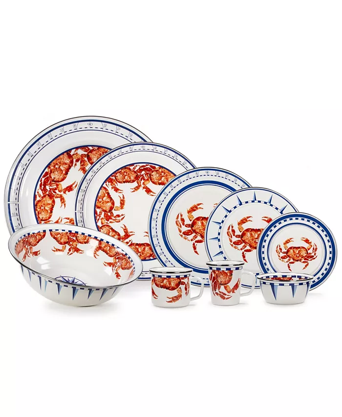 Golden Rabbit Crab House Enamelware Collection - Mycitystee