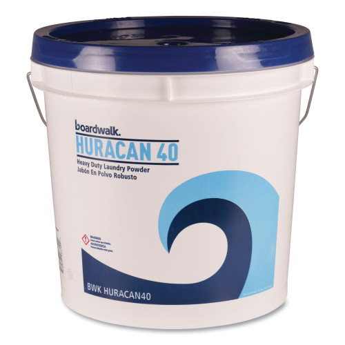 Boardwalk Low Suds Industrial Powder Laundry Detergent， Fresh Lemon Scent， 40 lb Pail (HURACAN40) - Mycitystee
