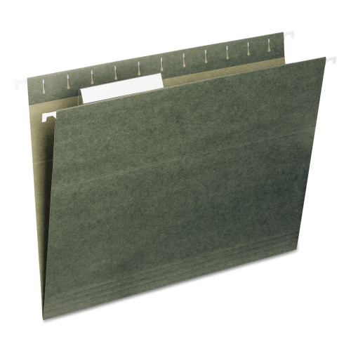 Smead Hanging Folders， Letter Size， 1/3-Cut Tab， Standard Green， 25/Box (64035) - Mycitystee
