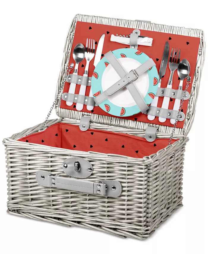 Picnic Time Watermelon Catalina Picnic Basket - Mycitystee