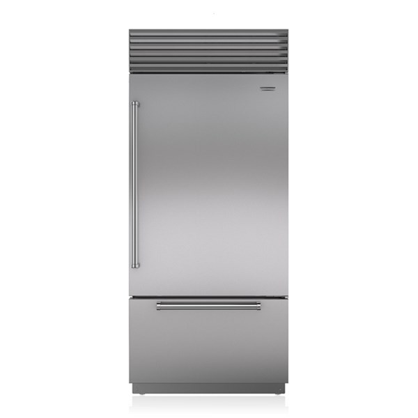 21.7 cu ft Bottom Freezer Stainless Refrigerator - Mycitystee