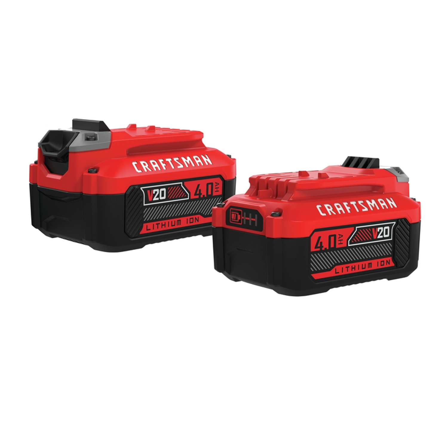 Craftsman V20 CMCB204-2 20 V 4 Ah Lithium-Ion High Capacity Battery 2 pc - Mycitystee