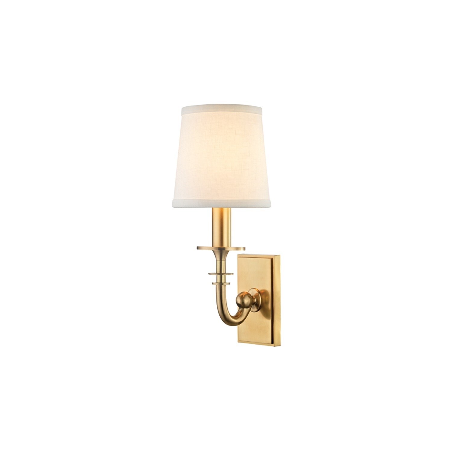 Carroll Aged Brass Wall Mount - Mycitystee