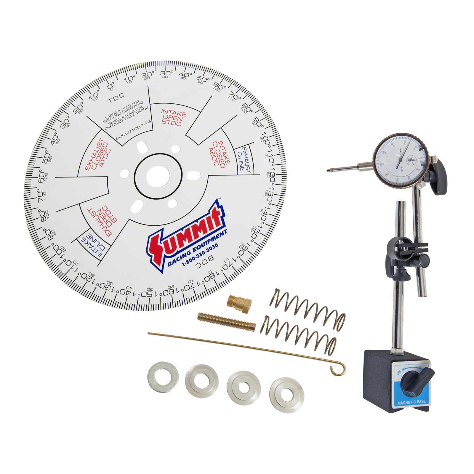 Summit Racing SUM-G1056-16 Summit Racing? Cam Degreeing Kits - Mycitystee
