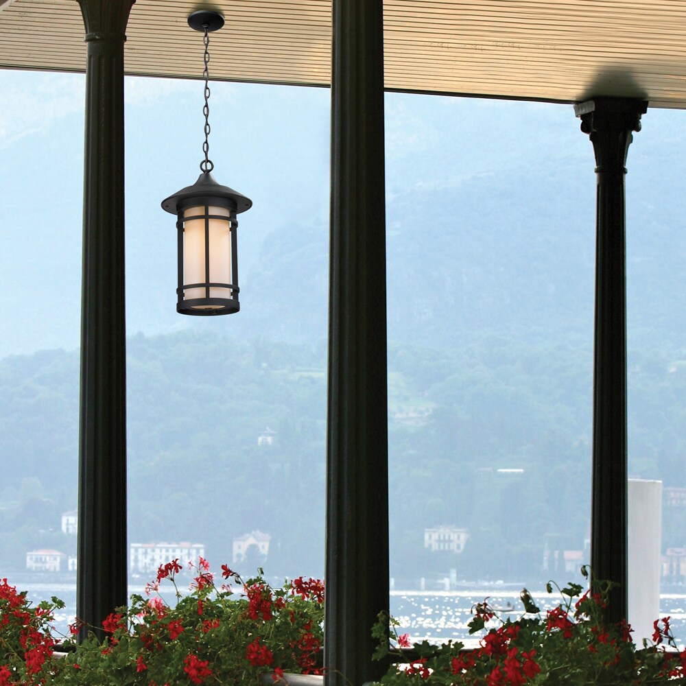 Avery Home Lighting Outdoor Chain Light with Black Finish - Mycitystee