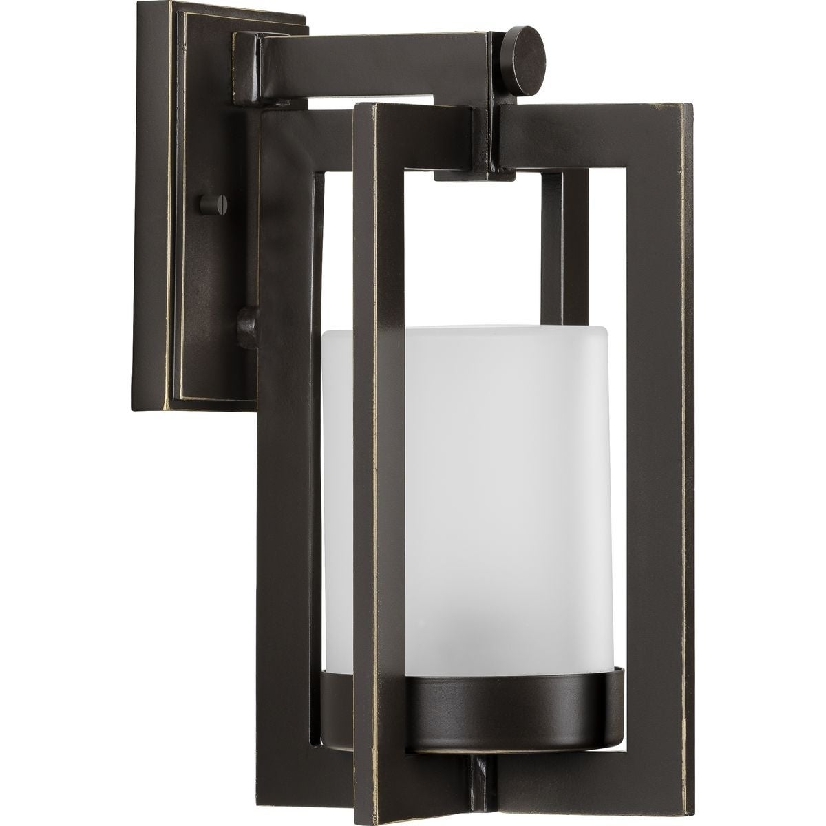 Janssen Collection Oil Rubbed Bronze One-Light Small Wall Lantern - 15.550
