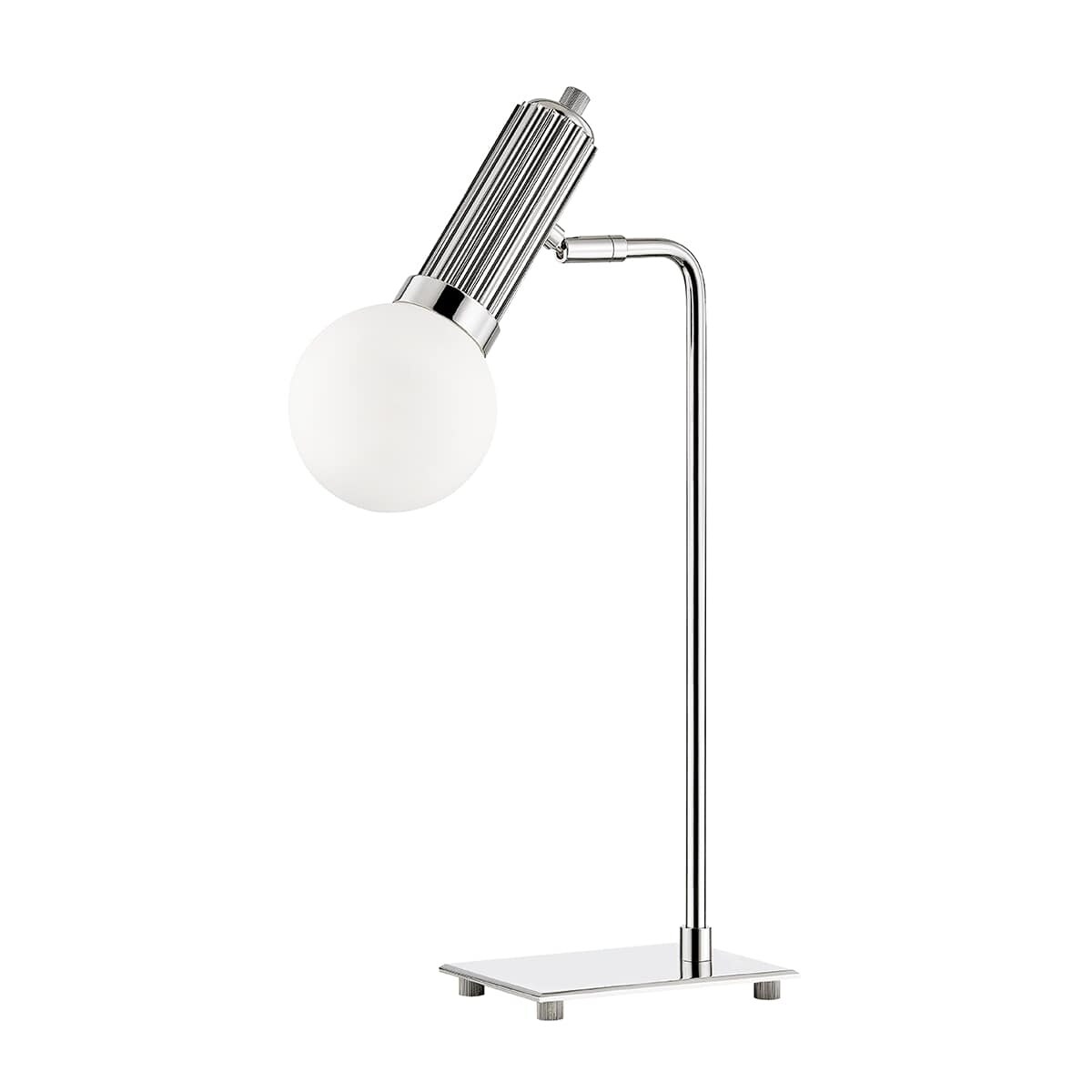 Reade 1-light Polished Nickel Table Lamp - Mycitystee