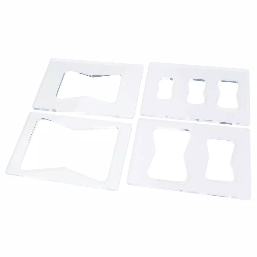 POWERTEC Butterfly Inlay Template (4-Piece) and#8211; XDC Depot - Mycitystee