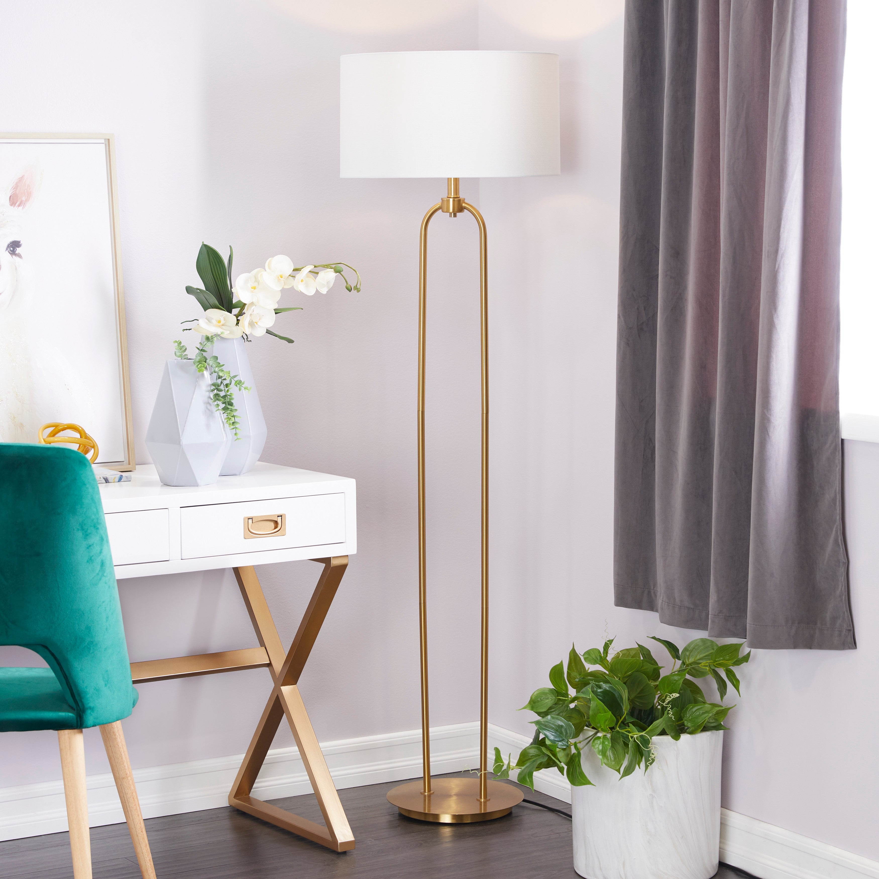 Gold Iron Modern Lamp - Mycitystee