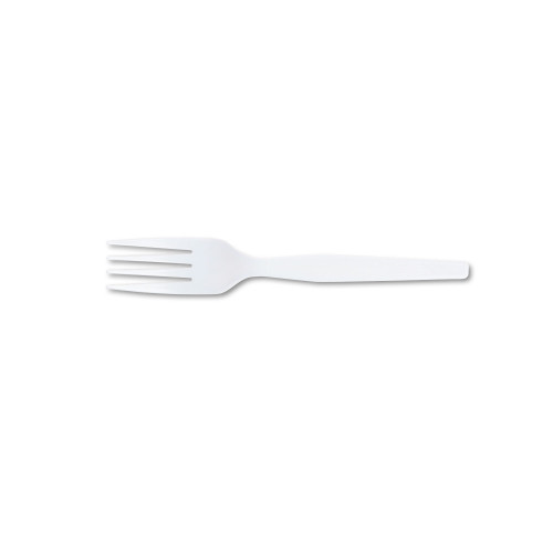 Dixie Plastic Cutlery， Heavy Mediumweight Fork， 1，000 Carton (FM207CT) - Mycitystee