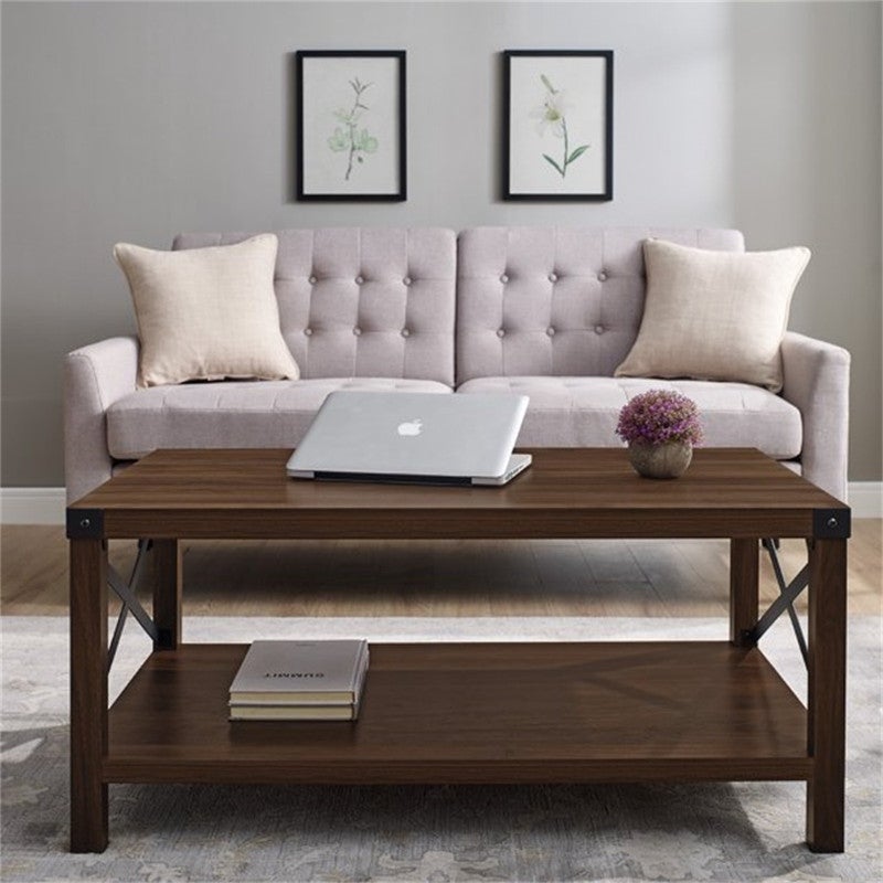 Coffee Table Metal Base X Grey Wash Coffee Table - Mycitystee